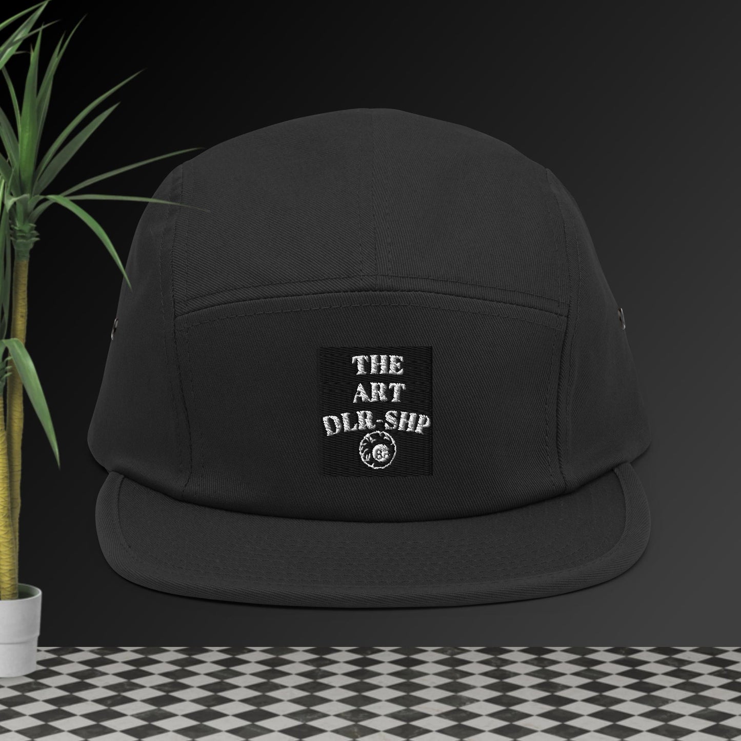 "THE ART DLR-SHP" Five Panel Cap