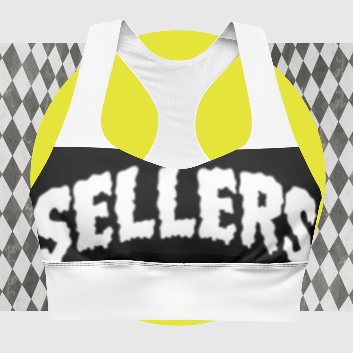 "SELLLERS" Longline sports bra