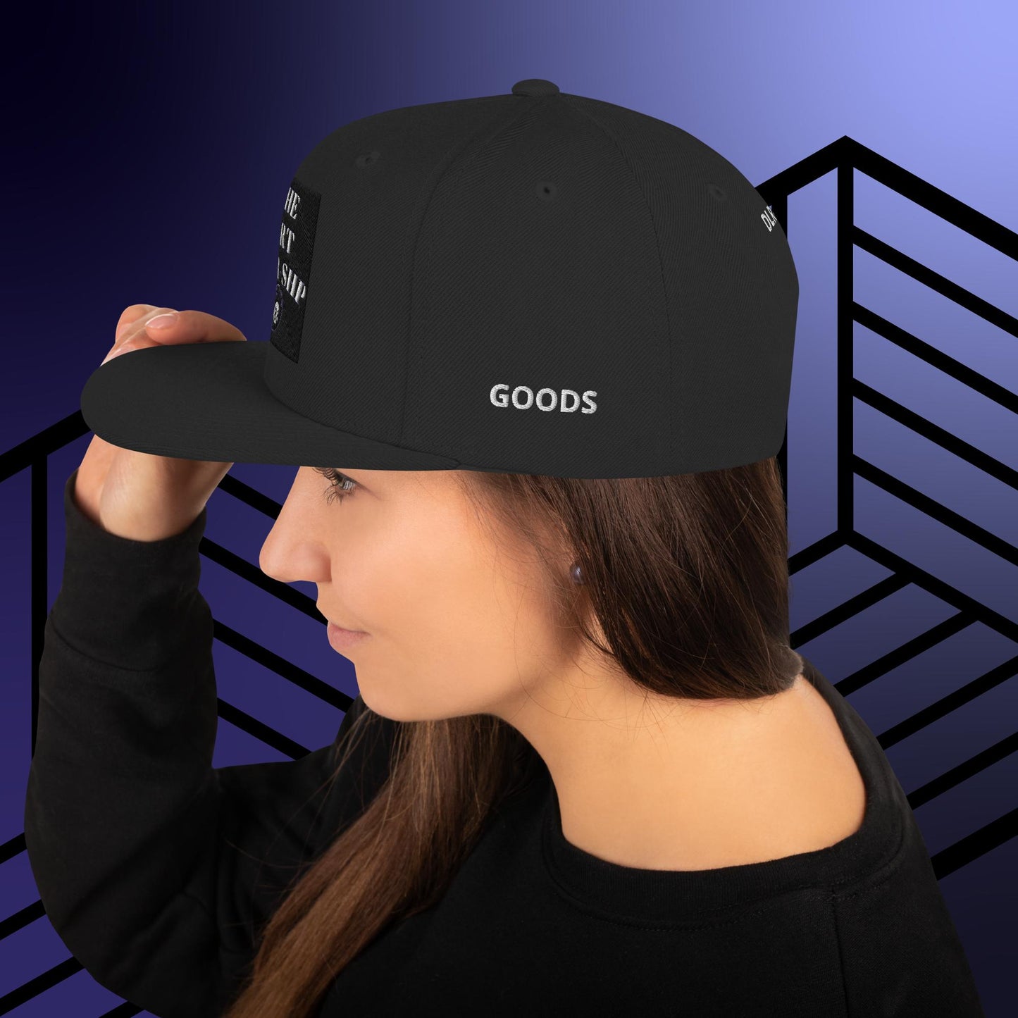 "THE ART DLR-SHP" Snapback Hat