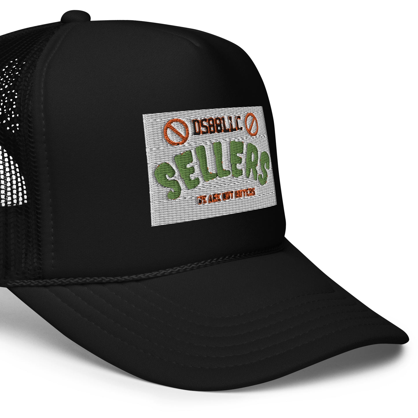 "SELLERS" Foam trucker hat