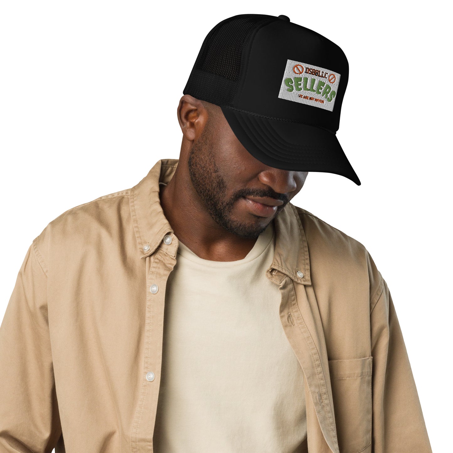 "SELLERS" Foam trucker hat
