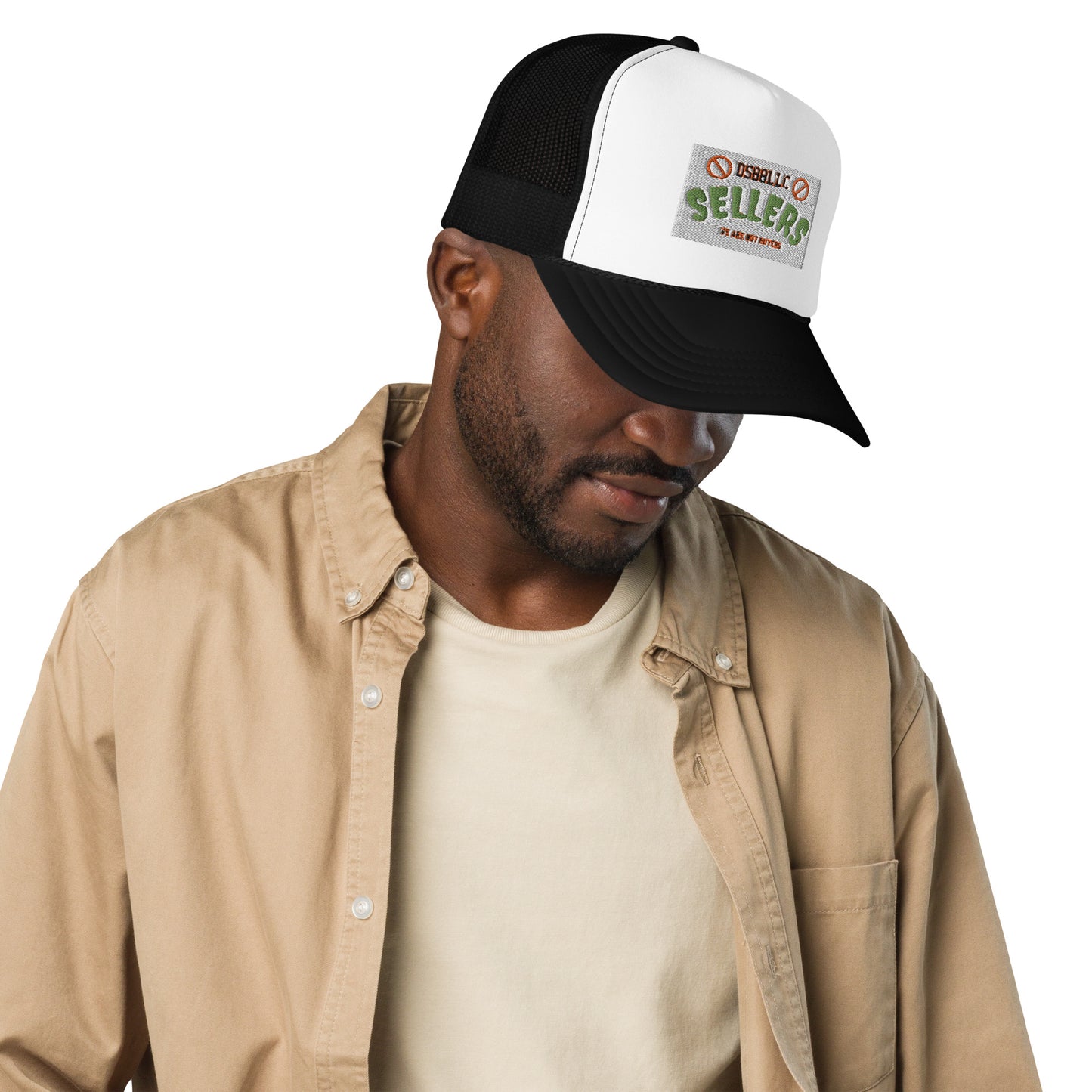 "SELLERS" Foam trucker hat