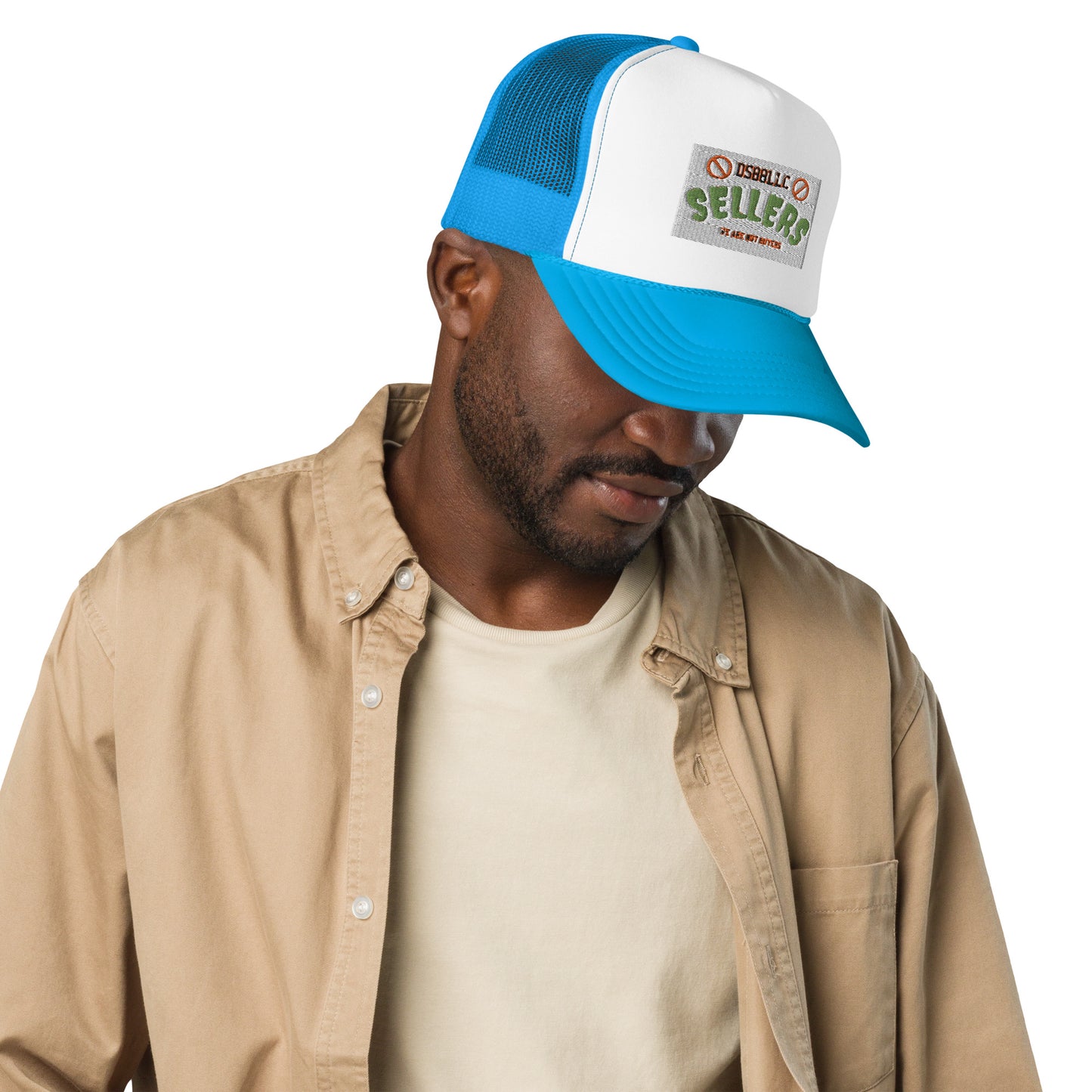 "SELLERS" Foam trucker hat