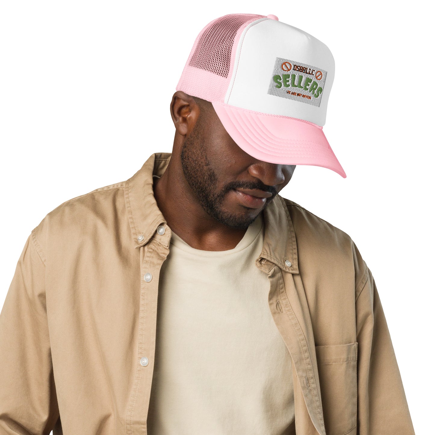 "SELLERS" Foam trucker hat