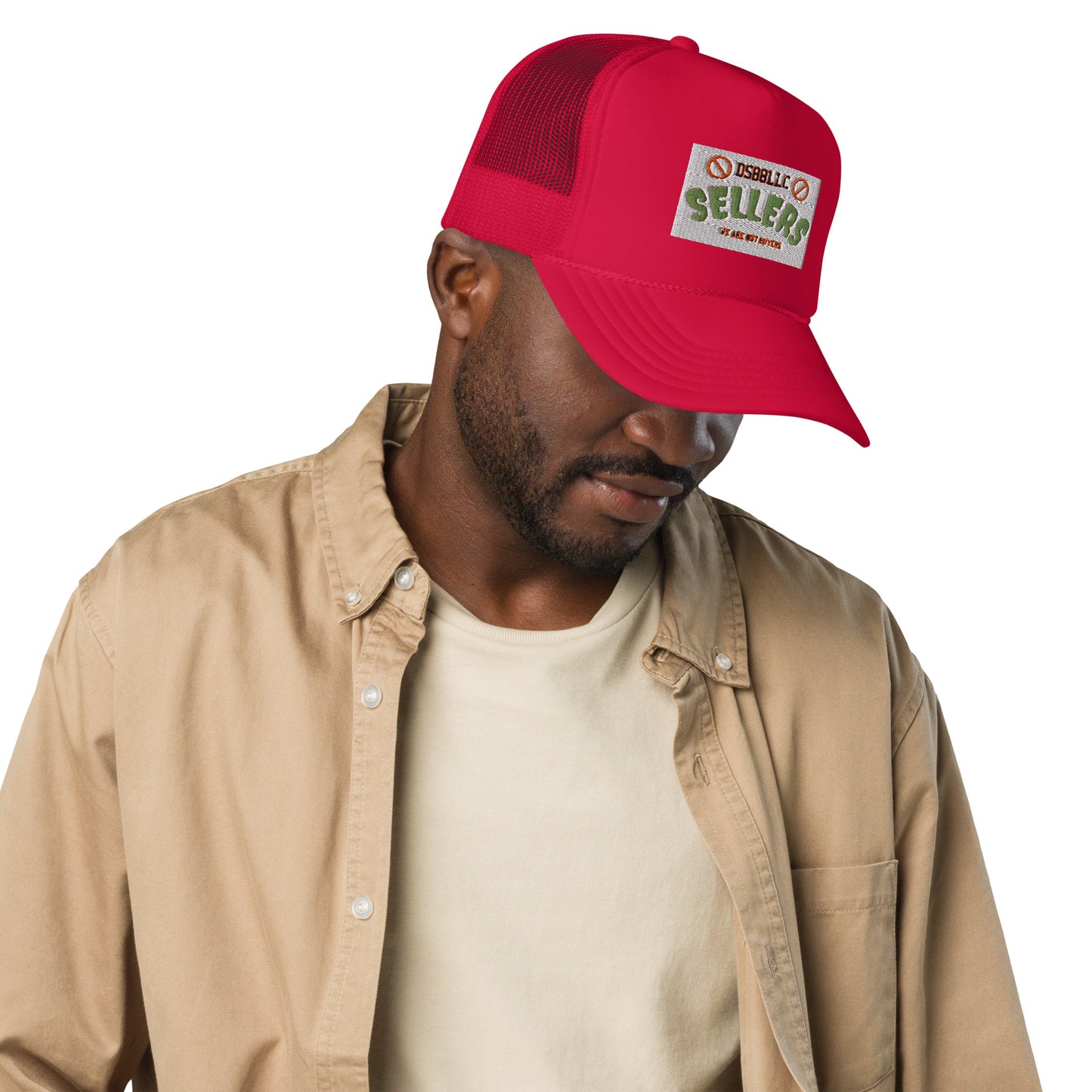 "SELLERS" Foam trucker hat