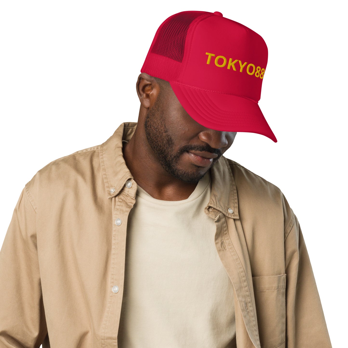 "TOKYO88" Foam trucker hat