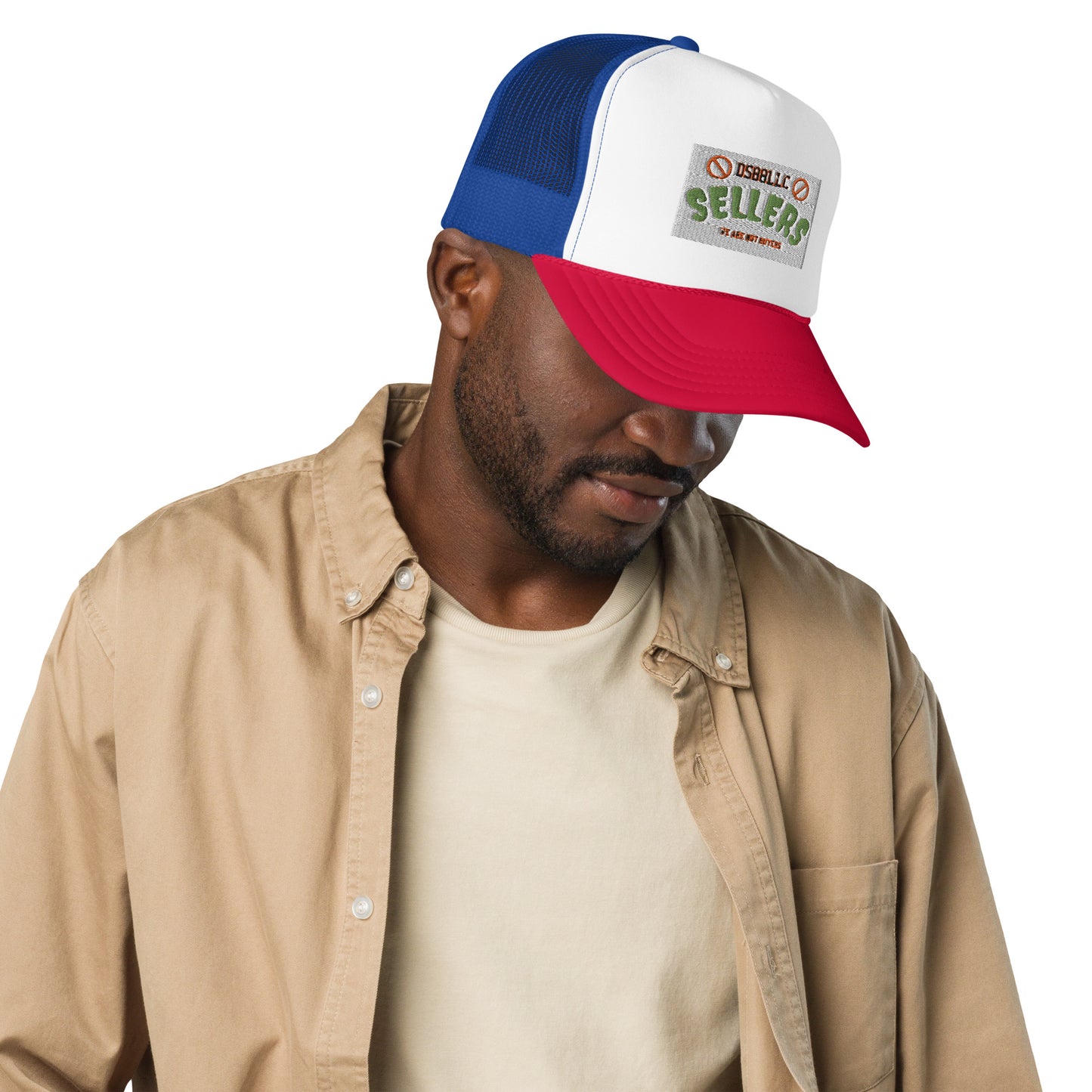"SELLERS" Foam trucker hat