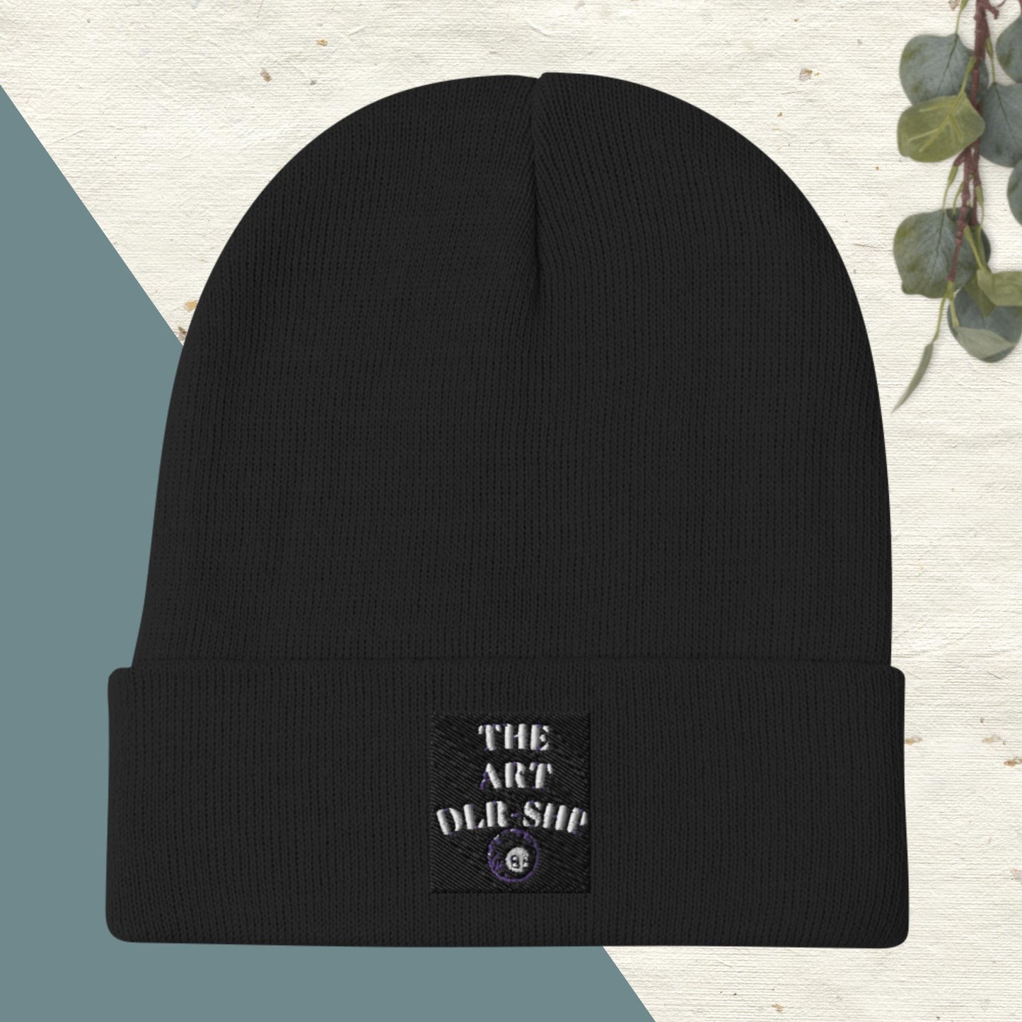 "THE ART DLRSHP" Embroidered Beanie