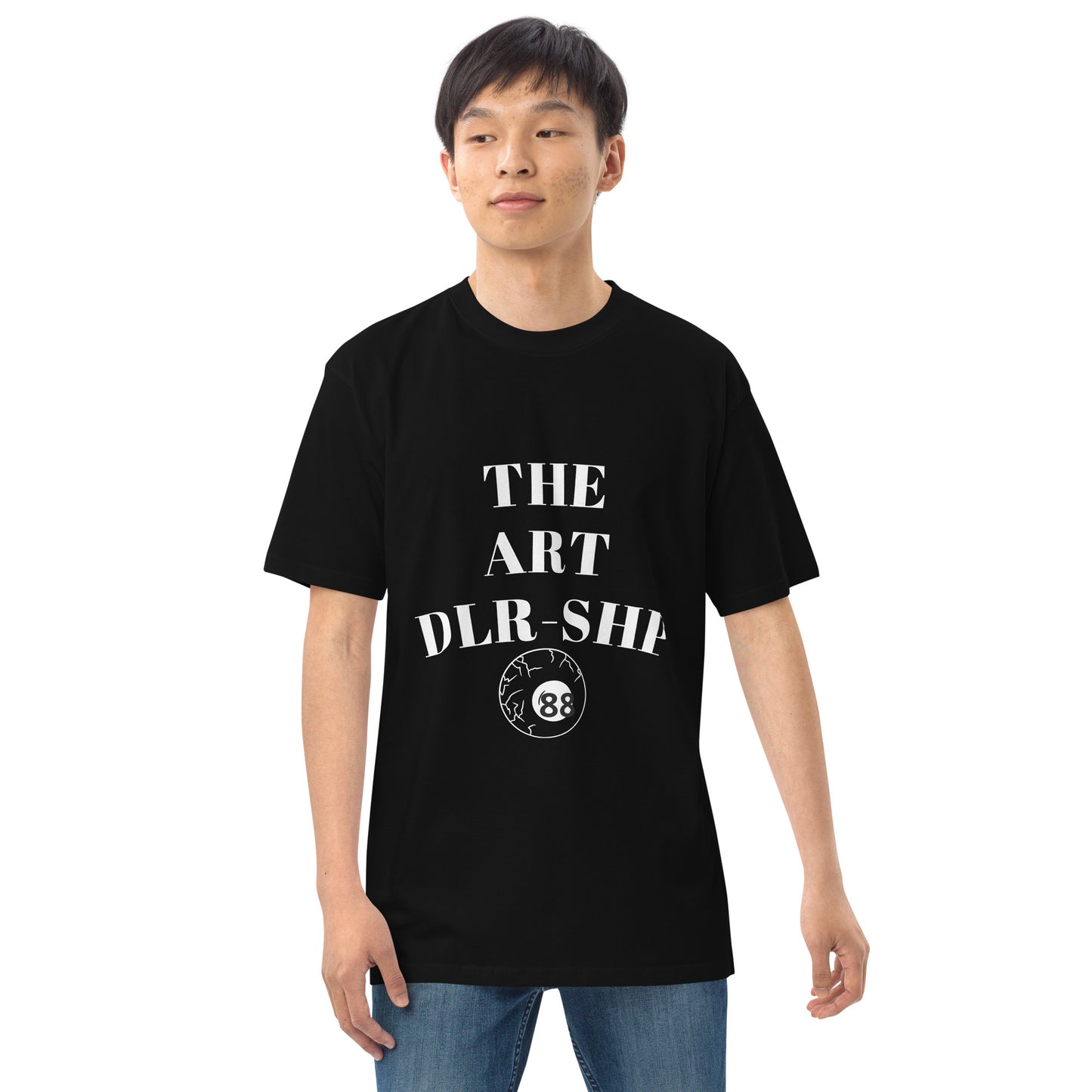 'THE ART DLR-SHP' Men’s premium heavyweight tee
