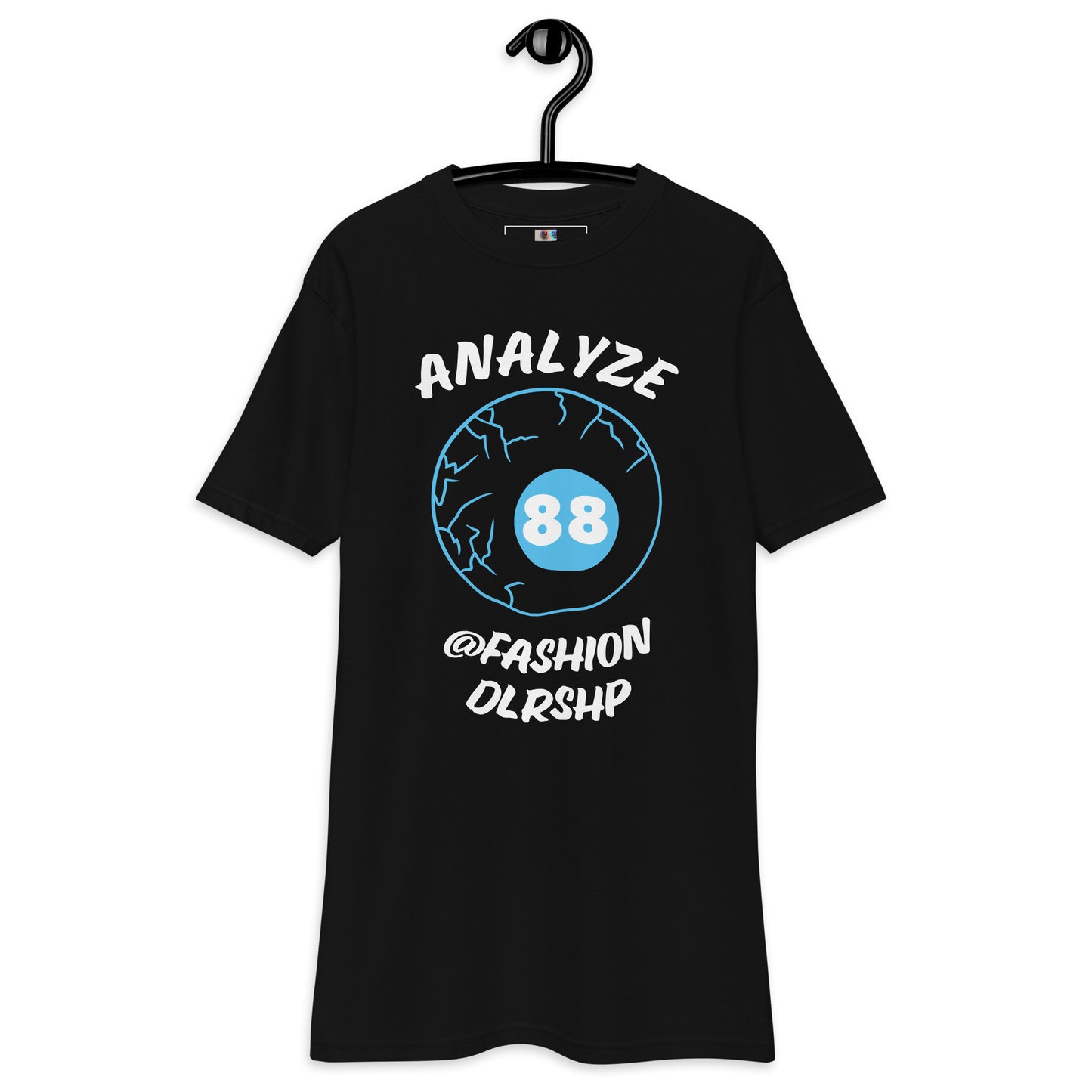 "ANALYZE" Men’s premium heavyweight tee