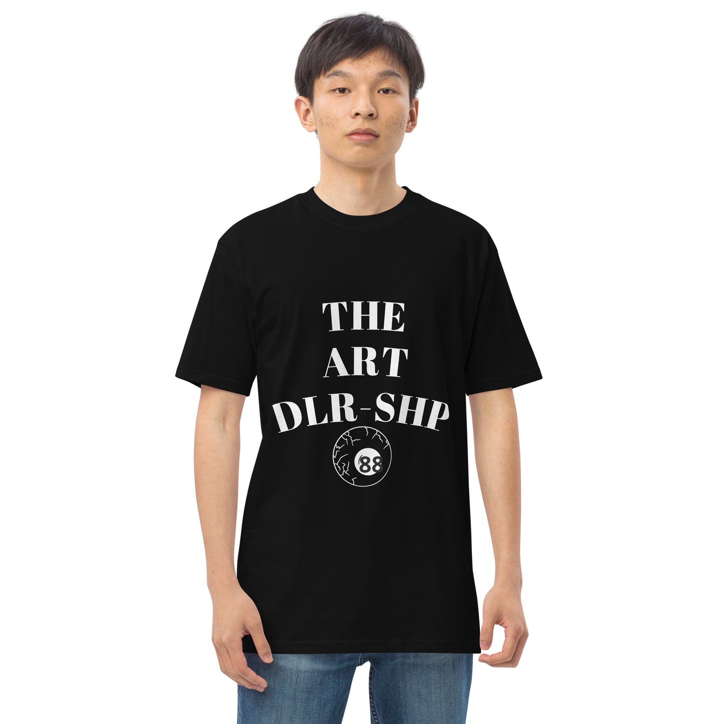 'THE ART DLR-SHP' Men’s premium heavyweight tee