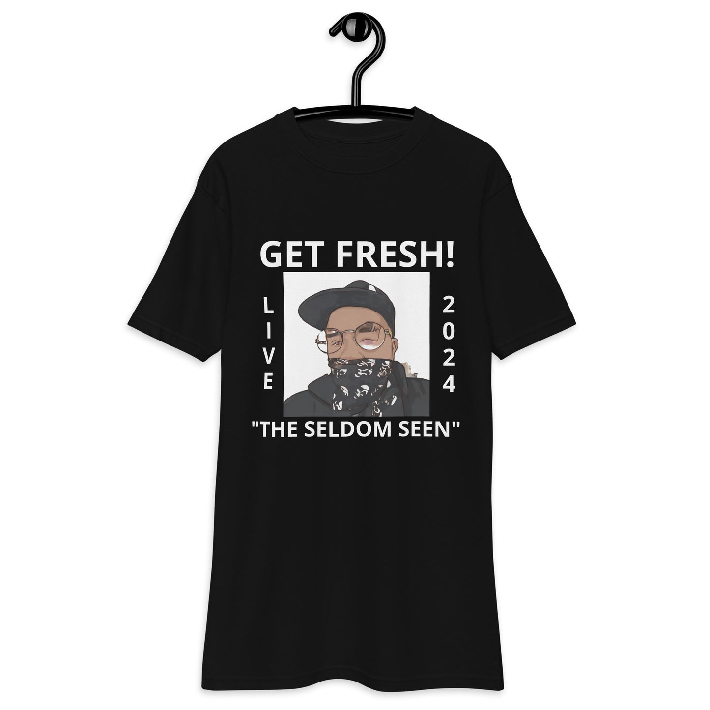 88FRESH! LIVE AT DUNLAPS Men’s premium heavyweight tee