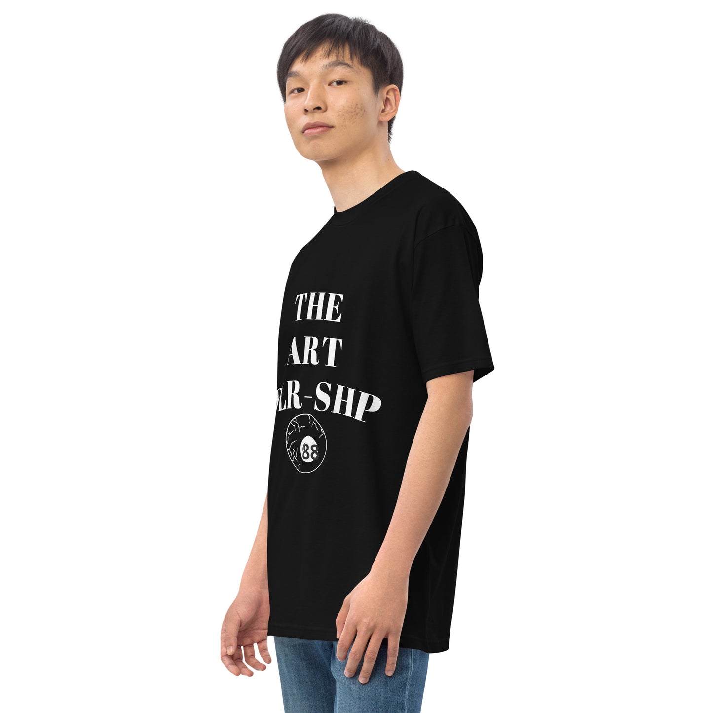 'THE ART DLR-SHP' Men’s premium heavyweight tee