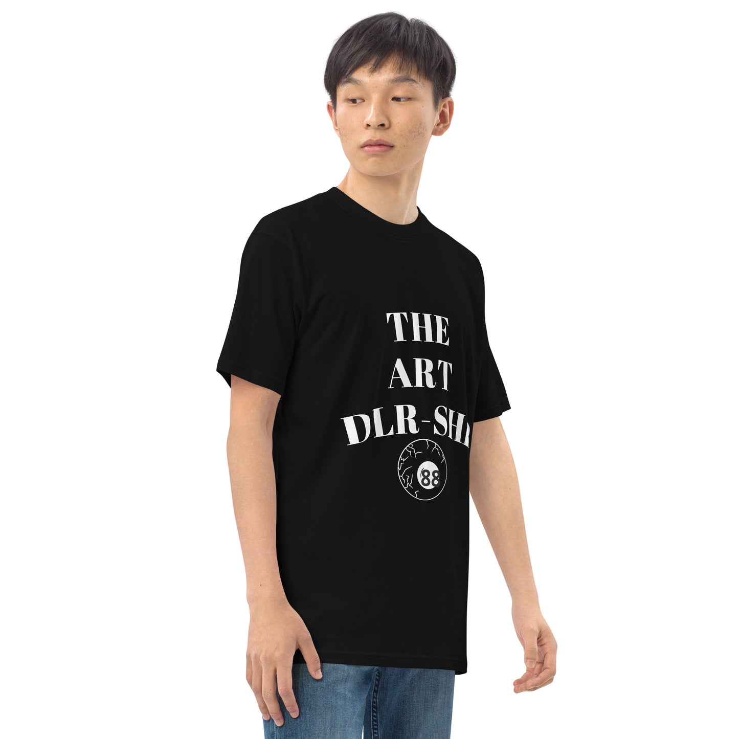'THE ART DLR-SHP' Men’s premium heavyweight tee