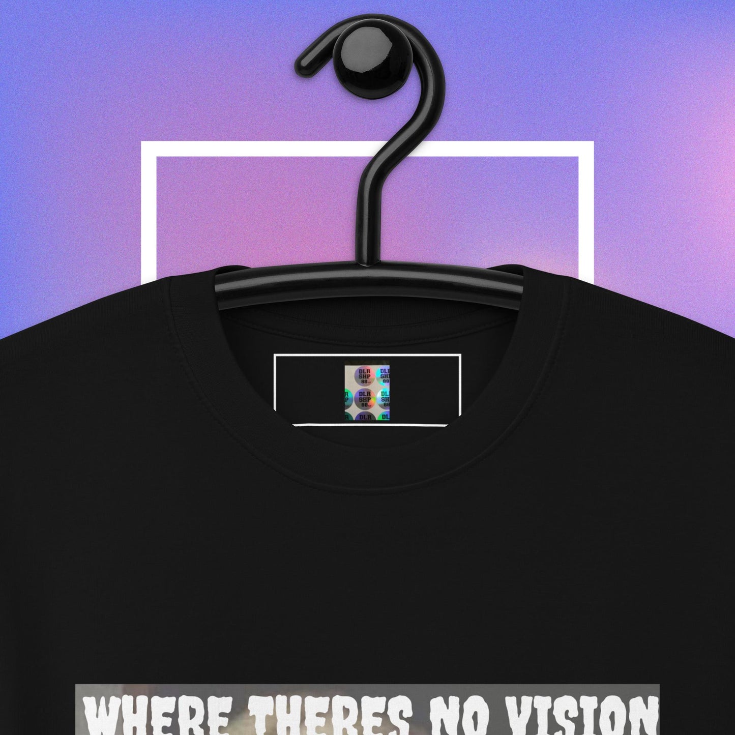"WHERE THERES NO VISION THE PEOPLE PARISH" Men’s premium heavyweight tee