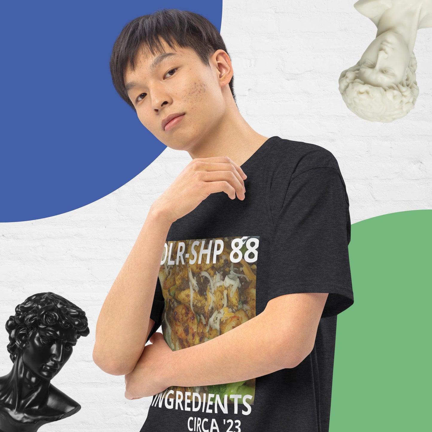 "INGREDIENTS" Men’s premium heavyweight tee