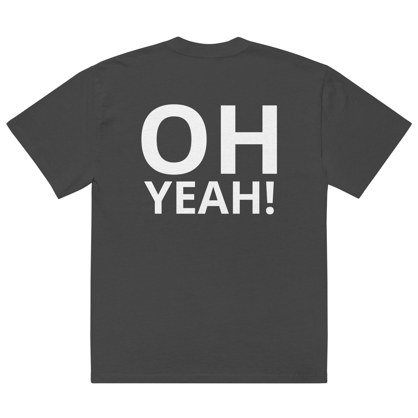 "THE VILLIAN WINS" Oversized faded t-shirt