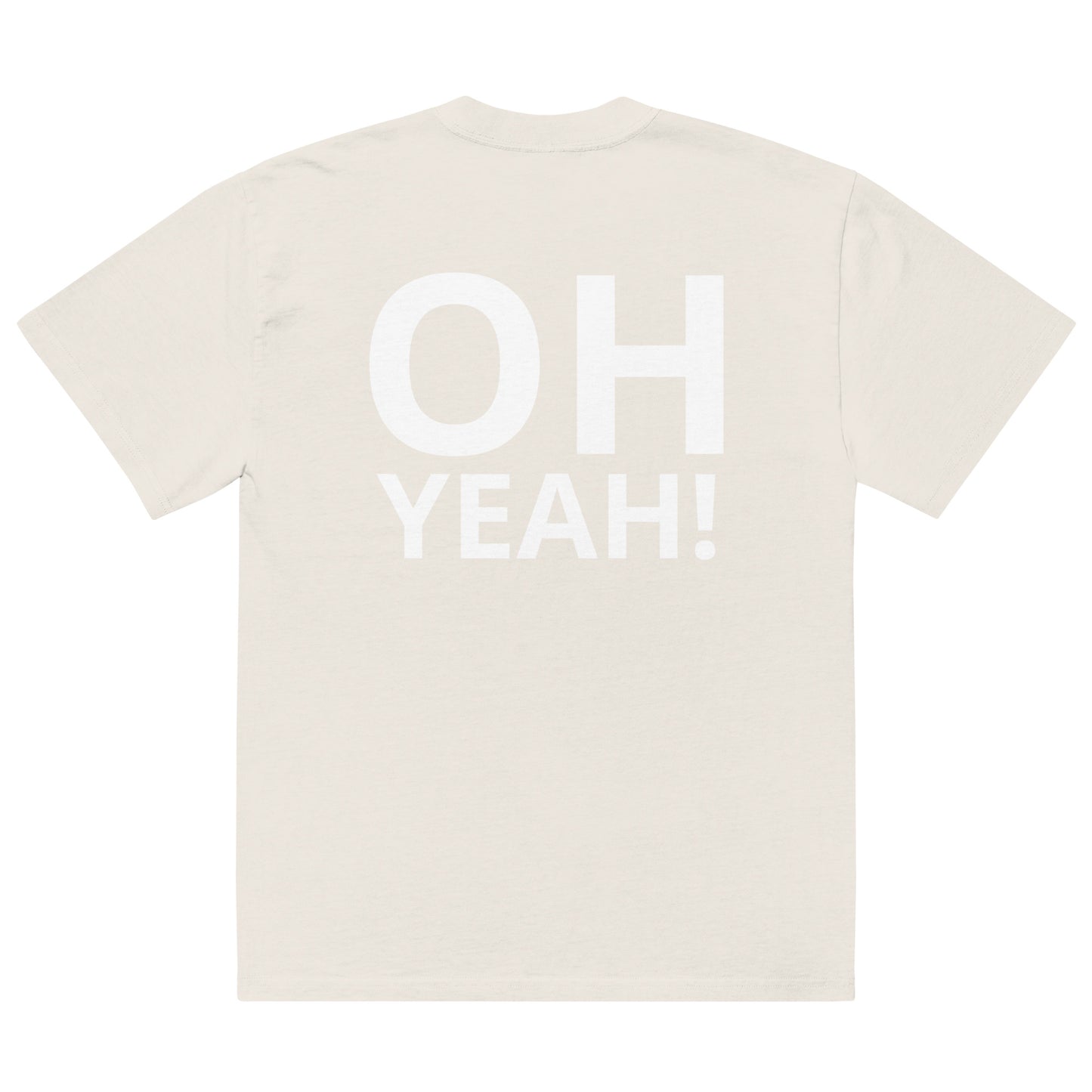 "THE VILLIAN WINS" Oversized faded t-shirt