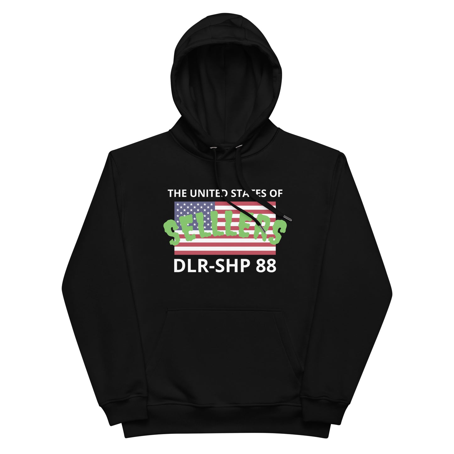 "SELLERS" CRIME PAYS! Premium eco hoodie