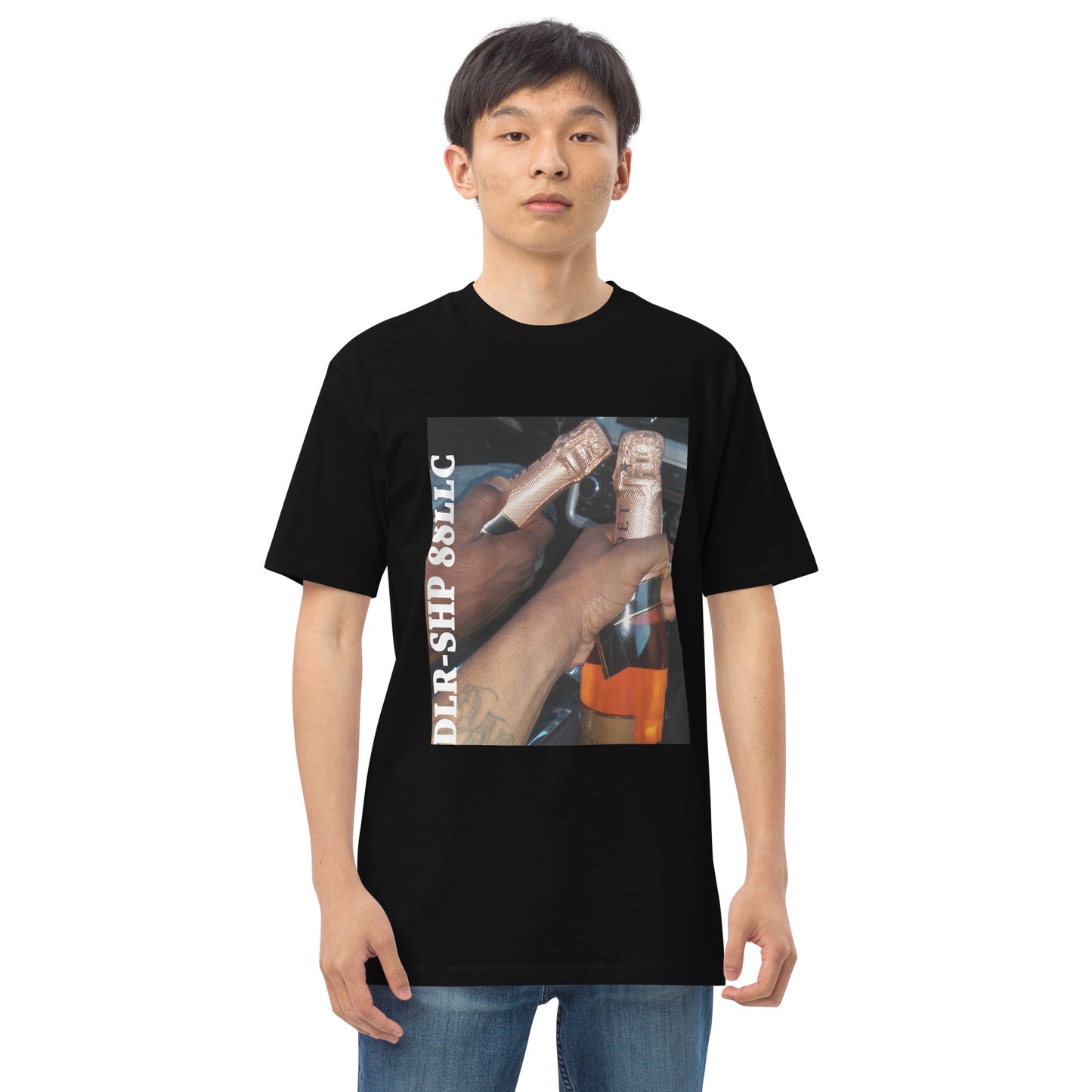 "WHY HATE WHEN YOU CAN CELEBRATE!" Men’s premium heavyweight tee