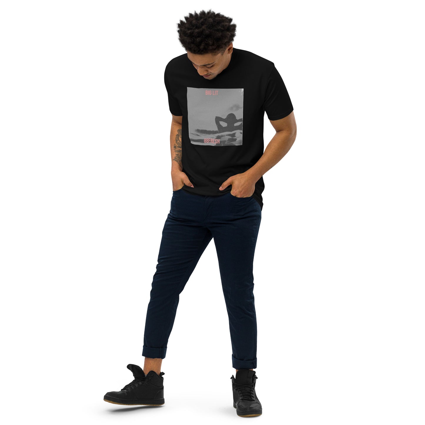 88FRESH "BIG LIT" RAP MERCH TEE