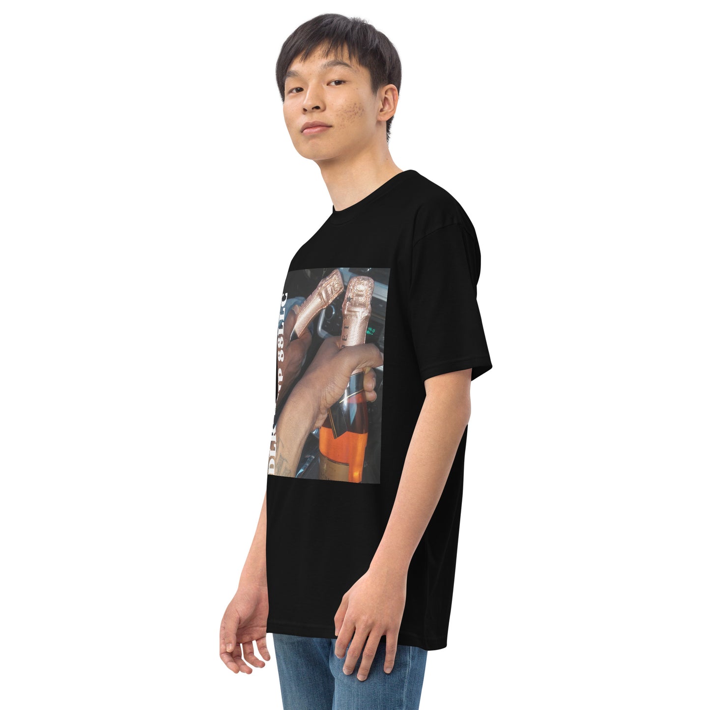 "WHY HATE WHEN YOU CAN CELEBRATE!" Men’s premium heavyweight tee