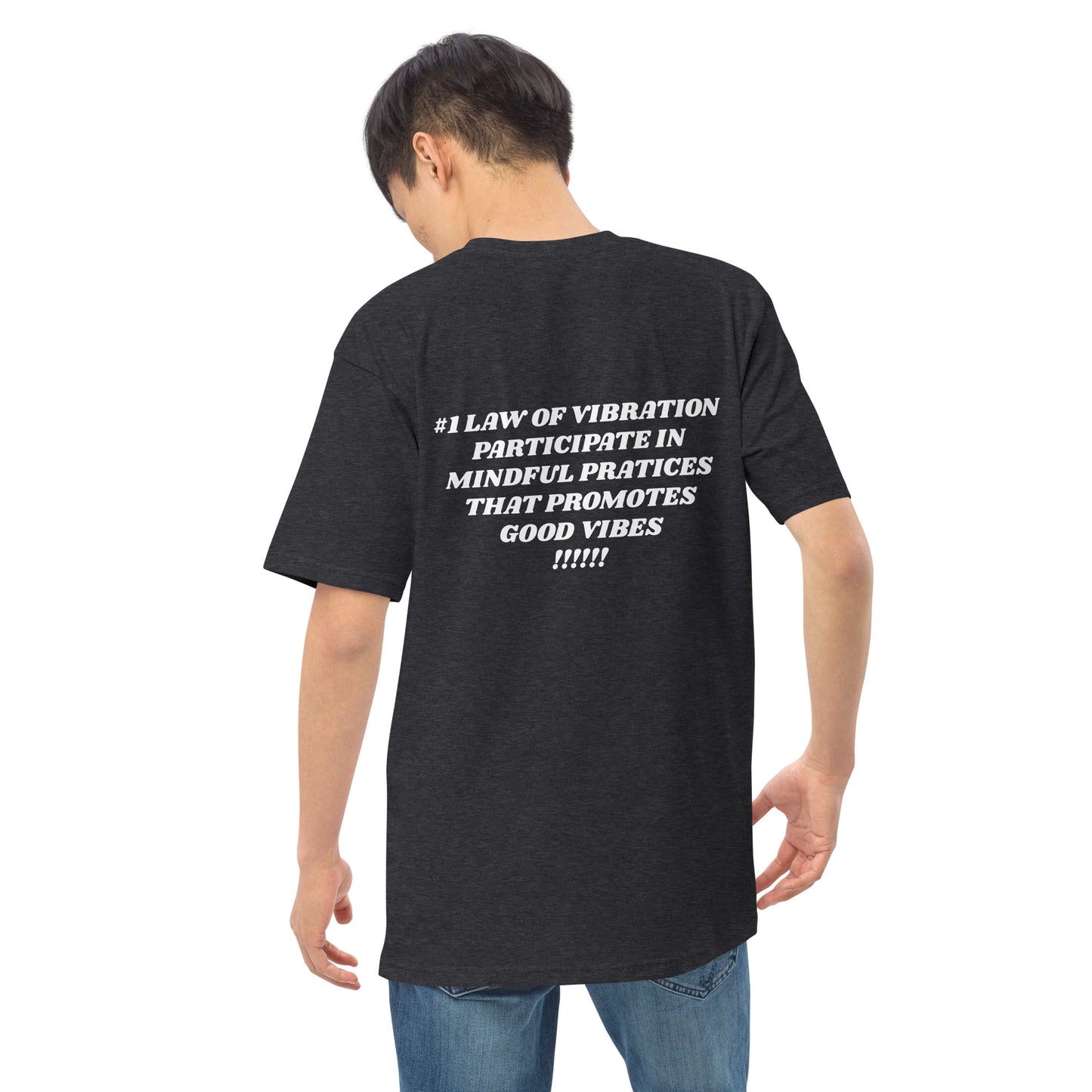 "UNIVERSAL LAWS" Men’s premium heavyweight tee