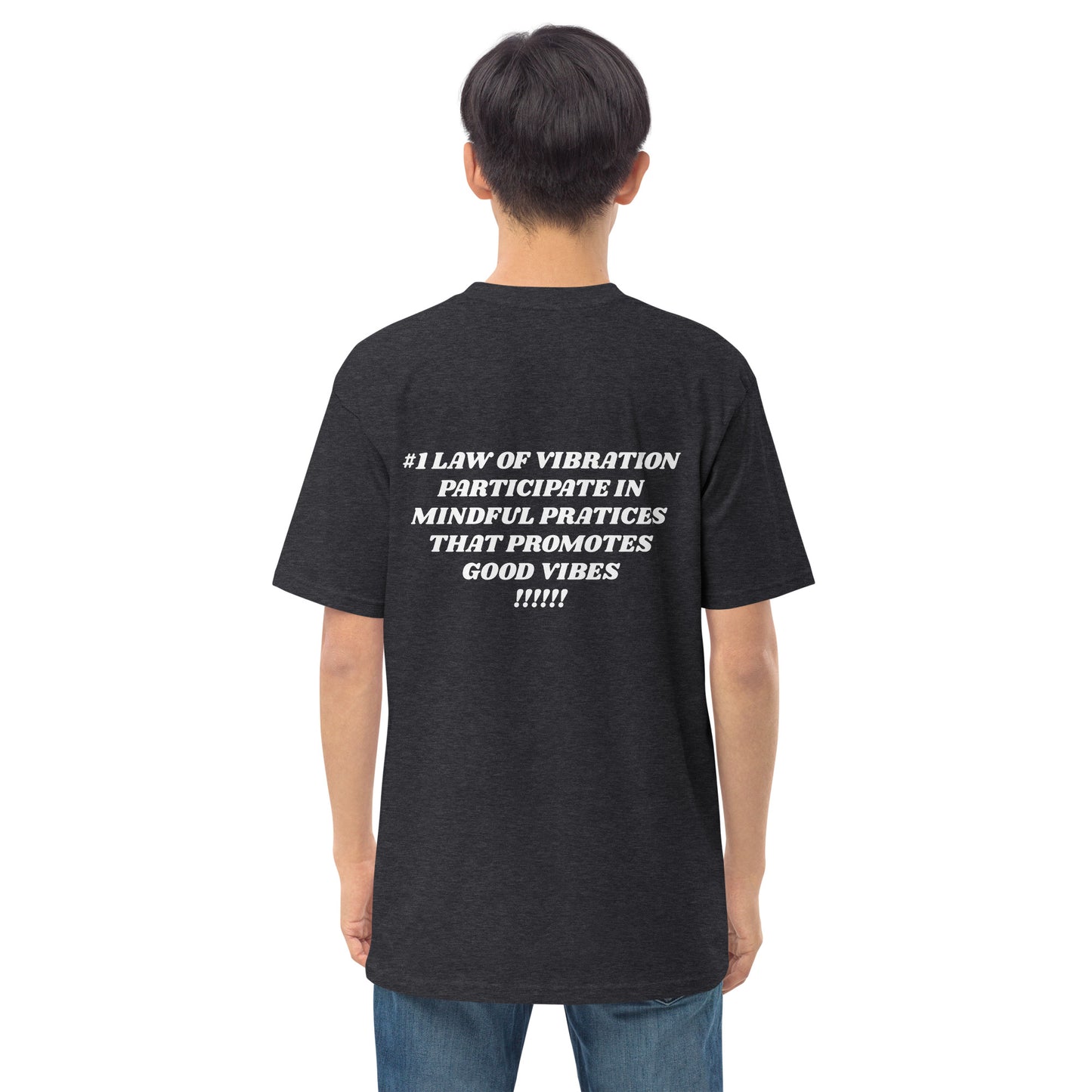"UNIVERSAL LAWS" Men’s premium heavyweight tee