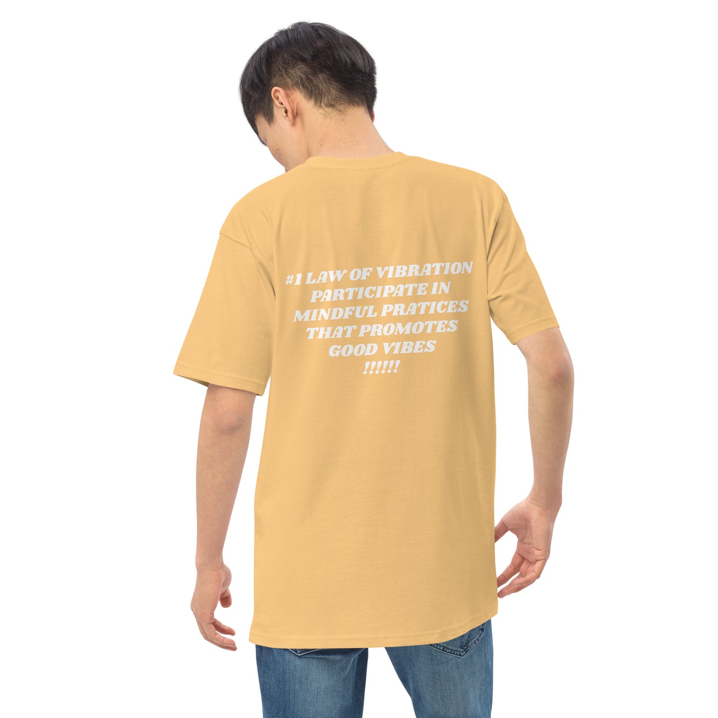 "UNIVERSAL LAWS" Men’s premium heavyweight tee