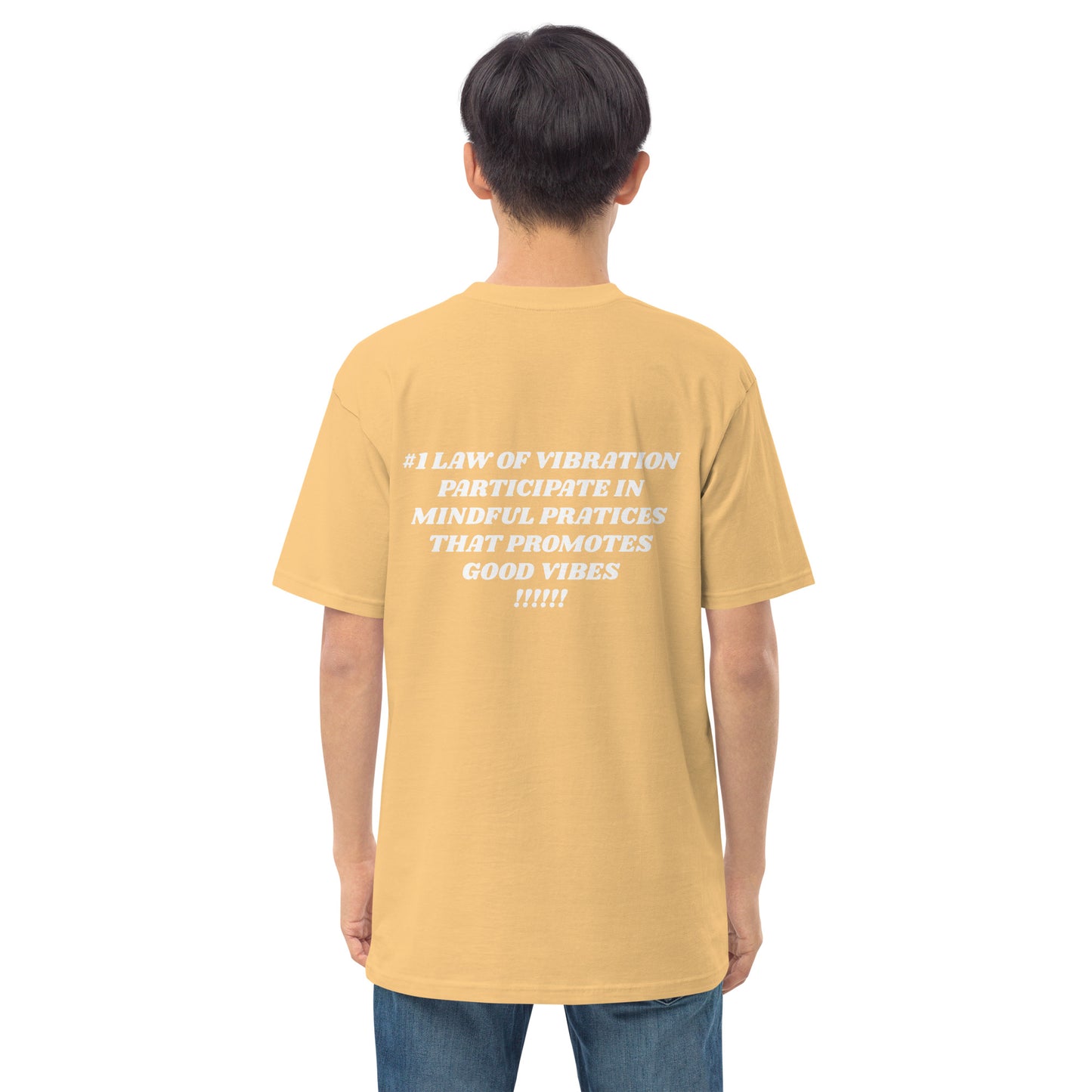 "UNIVERSAL LAWS" Men’s premium heavyweight tee