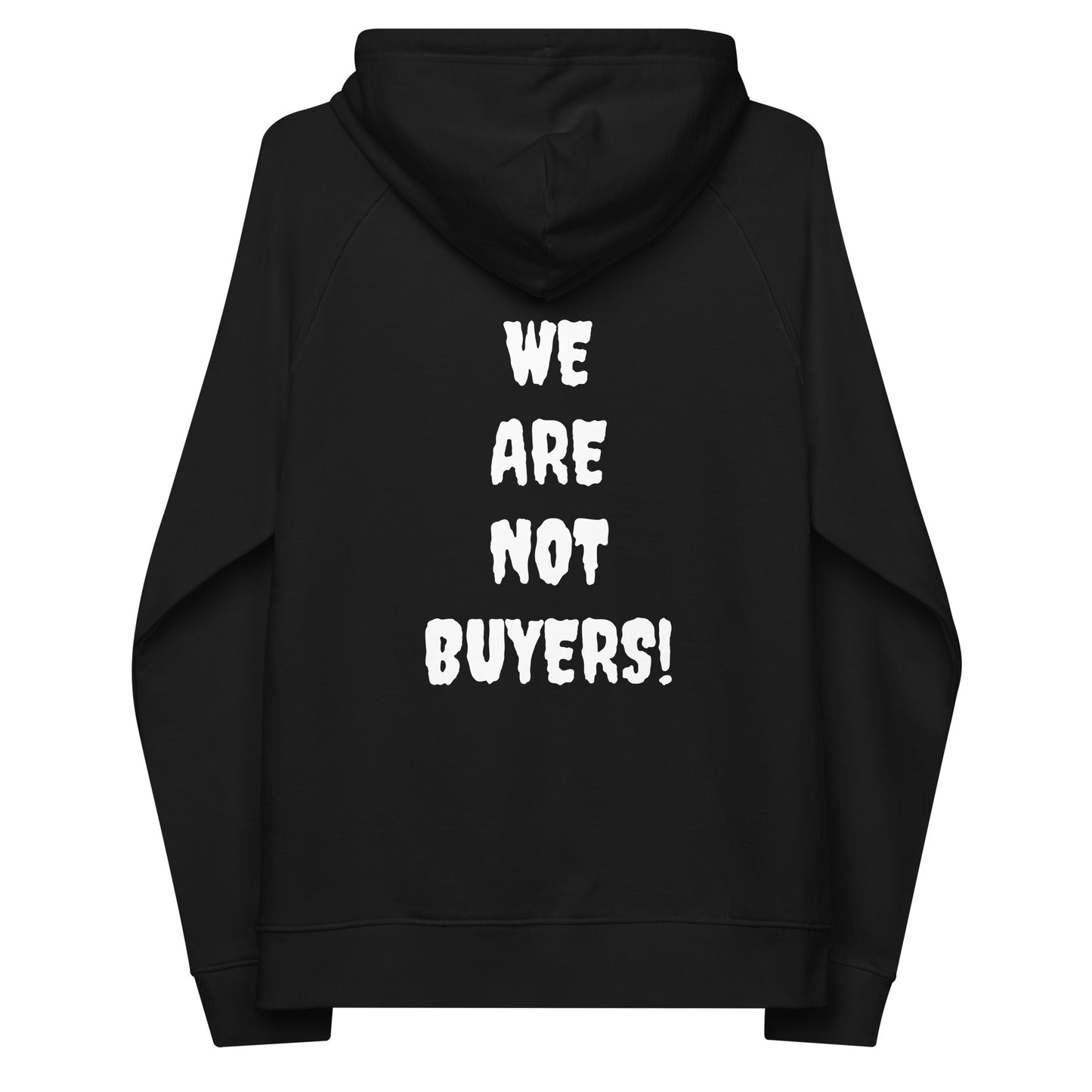 "SELLERS" Unisex eco raglan hoodie