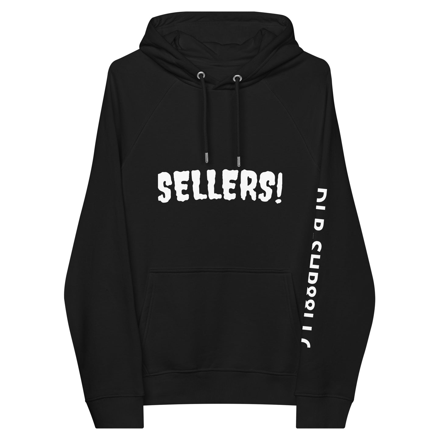 "SELLERS" Unisex eco raglan hoodie